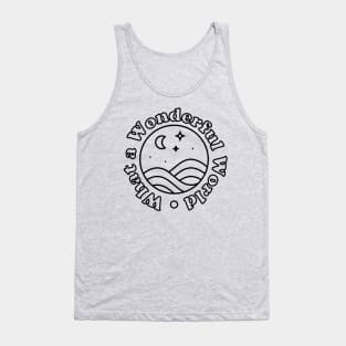 Retro What a Wonderful World Tank Top